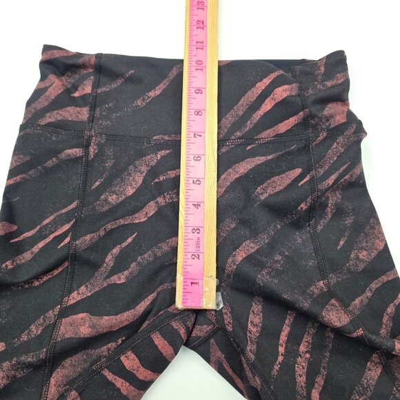 Jessica Simpson Women's Tummy Control Bermuda Short Small Black Mystic Zebra - Picture 12 of 14